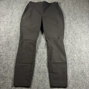 Duluth Trading Co Women's Sz 4 Black Flexcellent Skinny Leg Ankle Pants Nylon